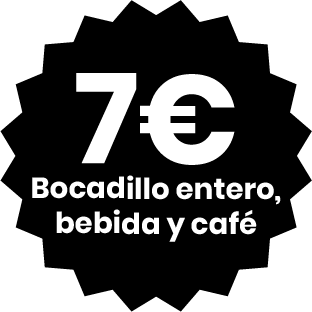 bocadillo+bebida+cafe